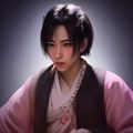 祖母与孙子在阳光明媚的庭院中共同玩耍，展示隔代教育中避免打屁股的温暖互动